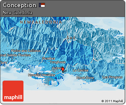 Political Panoramic Map of Conception