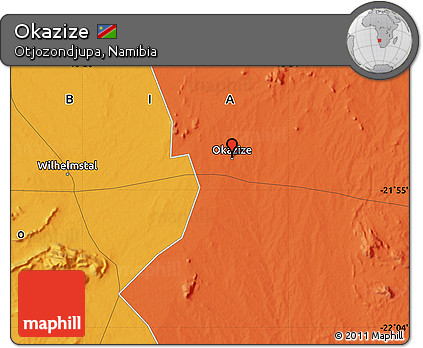 Political Map of Okazize