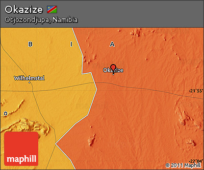 Political Map of Okazize