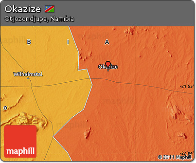 Political Map of Okazize