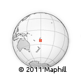 Outline Map of the Area around 22° 3' 23" S, 179° 16' 30" E, rectangular outline