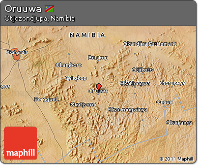 Satellite 3D Map of Oruuwa