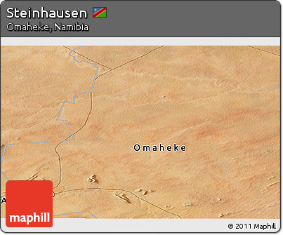 Satellite Panoramic Map of Steinhausen