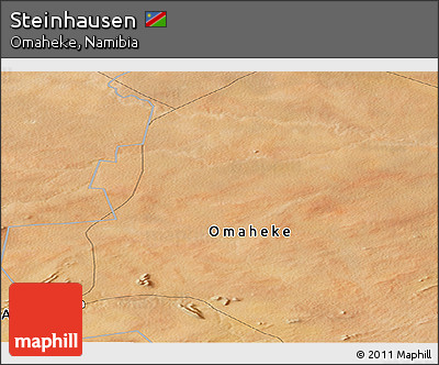 Satellite Panoramic Map of Steinhausen