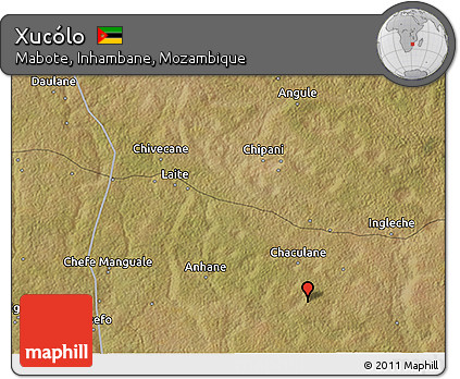 Satellite 3D Map of Xucólo