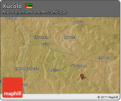 Satellite 3D Map of Xucólo