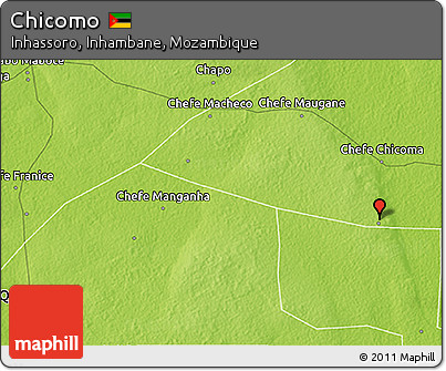 Physical 3D Map of Chicomo