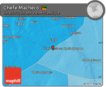 Political Map of Chefe Macheco