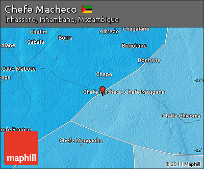 Political Map of Chefe Macheco