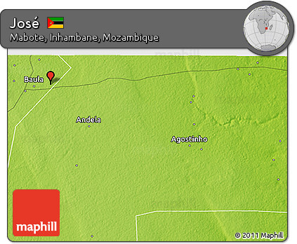 Physical 3D Map of José