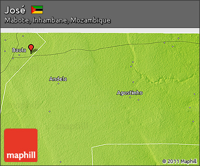 Physical 3D Map of José