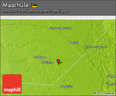 Physical 3D Map of Maachule