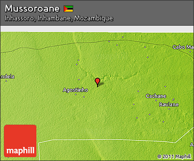 Physical 3D Map of Mussoroane