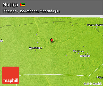 Physical 3D Map of Notiça