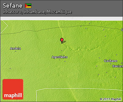 Physical 3D Map of Sefane