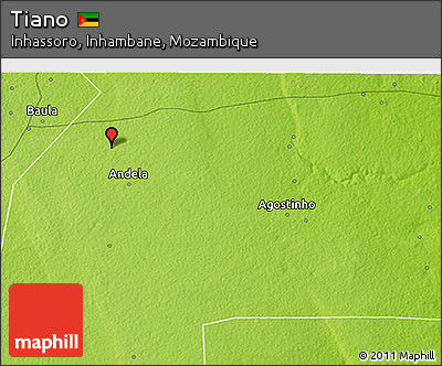 Physical 3D Map of Tiano