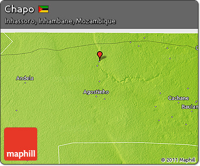 Physical 3D Map of Chapo