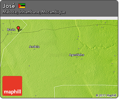 Physical 3D Map of José