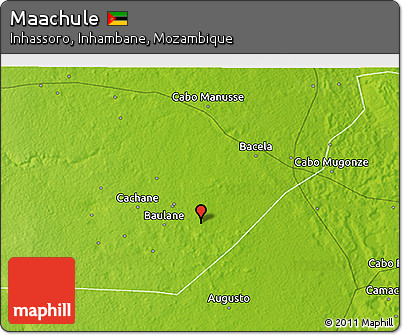 Physical 3D Map of Maachule