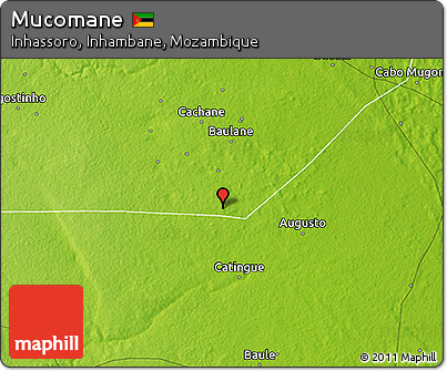Physical 3D Map of Mucomane