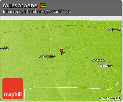 Physical 3D Map of Mussoroane