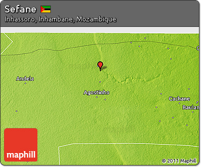 Physical 3D Map of Sefane