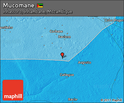 Political 3D Map of Mucomane