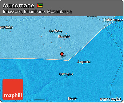 Political 3D Map of Mucomane