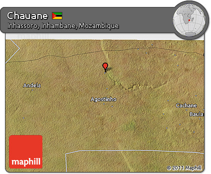 Satellite 3D Map of Chauane