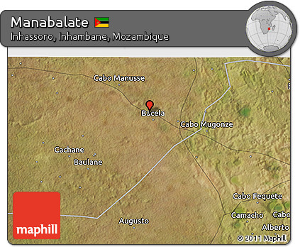 Satellite 3D Map of Manabalate
