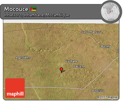 Satellite 3D Map of Mocouce