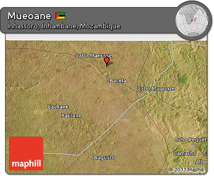Satellite 3D Map of Mueoane