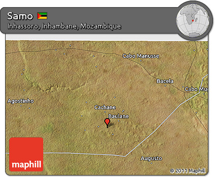 Satellite 3D Map of Samo