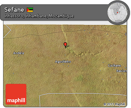 Satellite 3D Map of Sefane