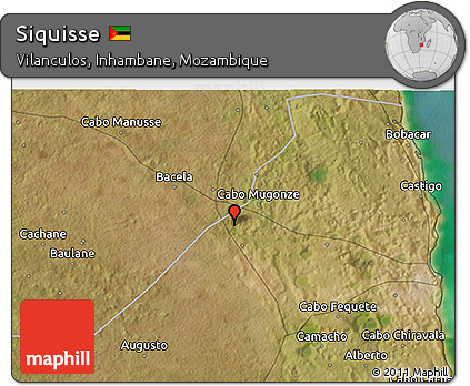 Satellite 3D Map of Siquisse