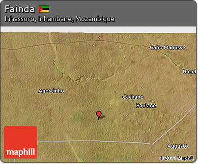Satellite 3D Map of Fainda