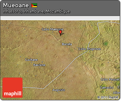 Satellite 3D Map of Mueoane