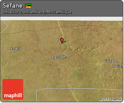Satellite 3D Map of Sefane