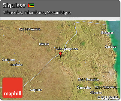 Satellite 3D Map of Siquisse