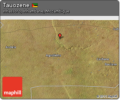 Satellite 3D Map of Tauozene