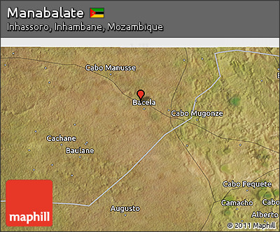 Satellite 3D Map of Manabalate