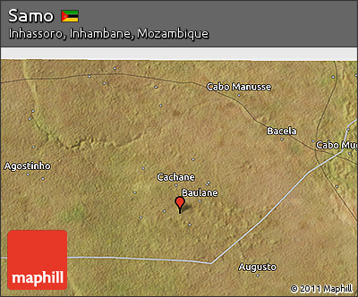Satellite 3D Map of Samo