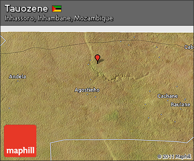 Satellite 3D Map of Tauozene