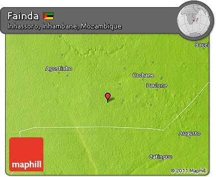 Physical Map of Fainda