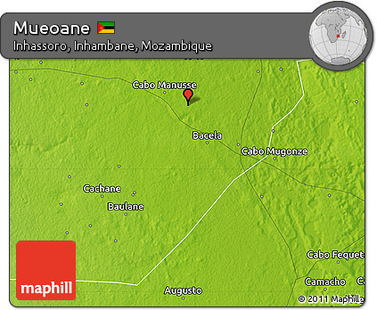 Physical Map of Mueoane