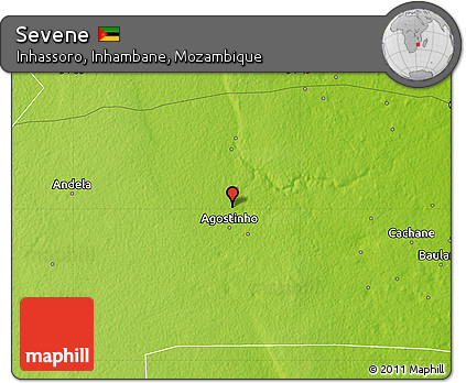 Physical Map of Sevene