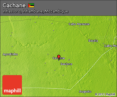 Physical Map of Cachane