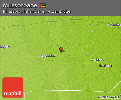 Physical Map of Mussoroane