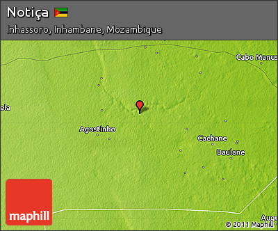 Physical Map of Notiça