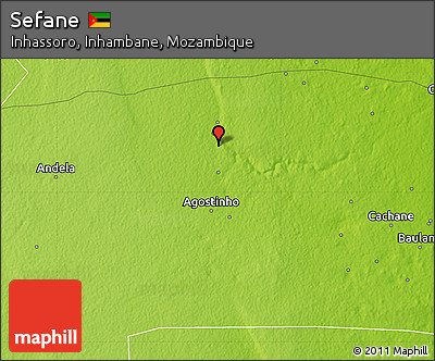Physical Map of Sefane